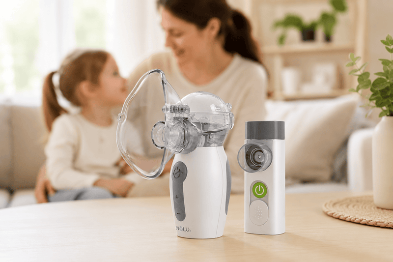 EVOLU nano Air tylūs inhaliatoriai – patogiam naudojimui namuose